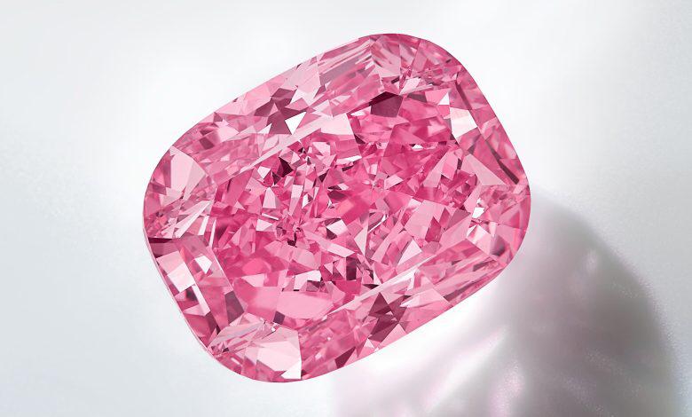 Une rare diamant rose mise aux enchères à New York