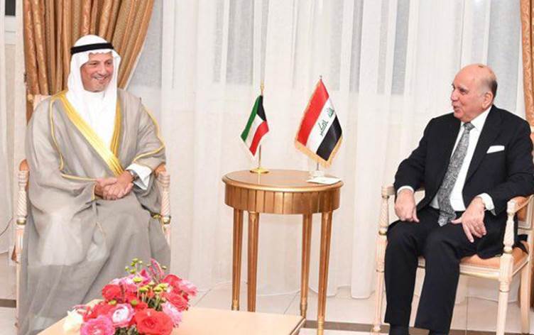 Le ministre des Affaires étrangères et son homologue irakien ont discuté les relations entre les deux pays..