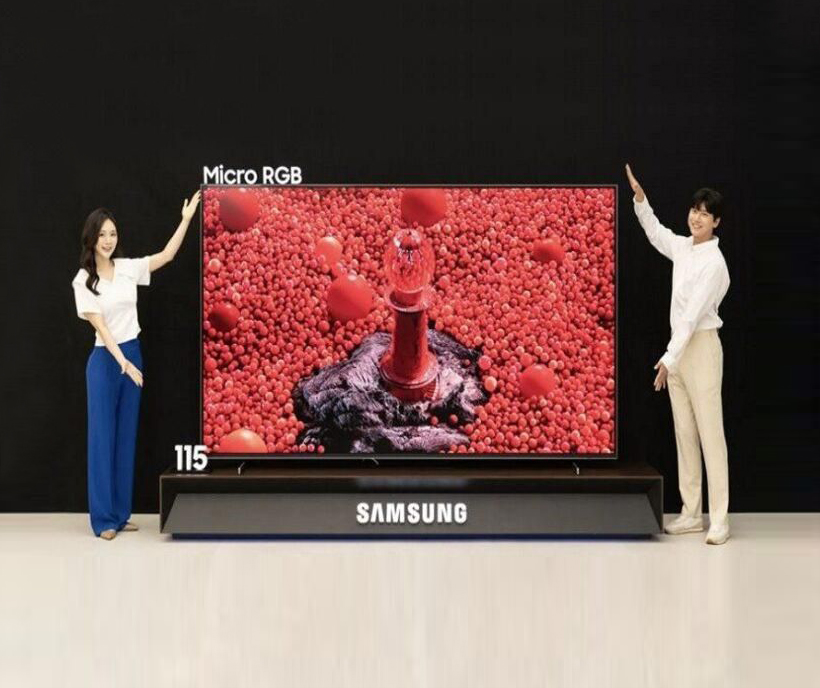 Premier téléviseur Micro RGB au monde …